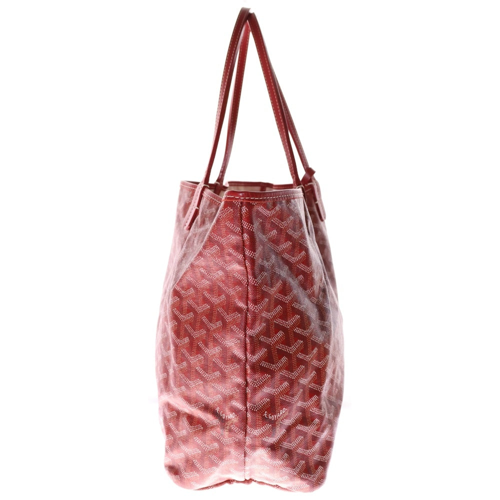 GOYARD(ゴヤール) SAINT LOUIS TOTE サンルイPM ポーチ付 レザー トートバッグ レッド