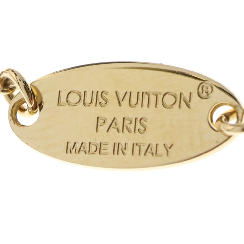 LOUIS VUITTON(ルイヴィトン) コリエ・LV アイコニック ネックレス ペンダント ロゴ ゴールド×ピンク M01215
