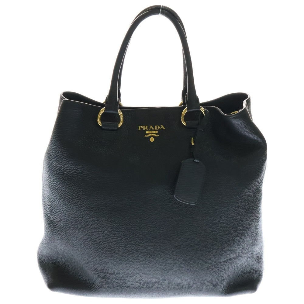 PRADA(プラダ) ヴィッテロフェニックス ハンドバッグ トートバッグ ブラック レザー 1BG865