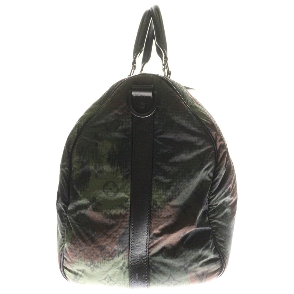 LOUIS VUITTON(ルイヴィトン) モノグラム キーポルバンドリエール50 カモフラージュ ナイロン ボストンバッグ カーキ M56416