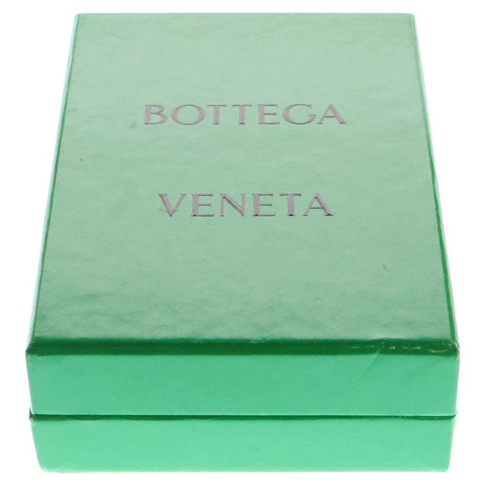 BOTTEGA VENETA(ボッテガヴェネタ) マキシ イントレチャート カセット 三つ折り財布 ブラック レザー