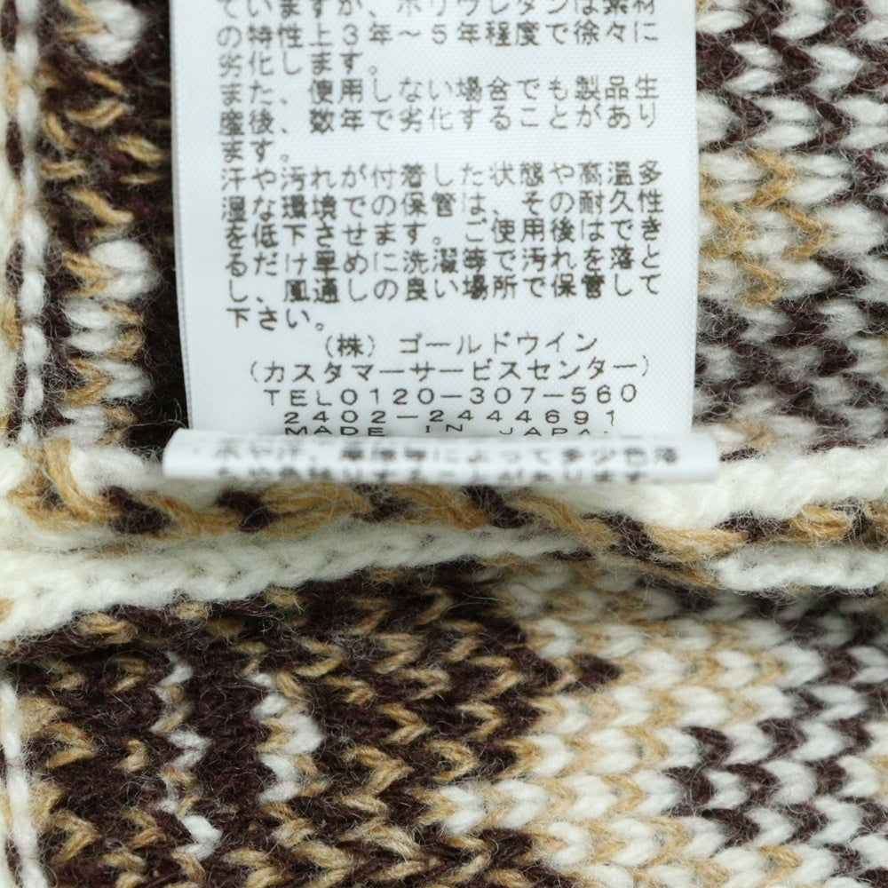 THE NORTH FACE(ザノースフェイス) セーター ハーフドームノルディックドライバーズニット ホワイト ウール NT92431