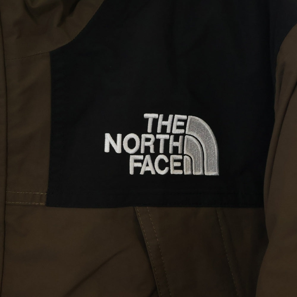 THE NORTH FACE(ザノースフェイス) マクマード パーカー ロゴ刺繍 ファー付き フーデッドダウンジャケット ブラウン/ブラック ND52416Z
