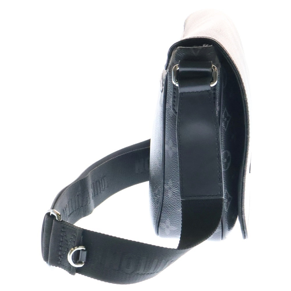 LOUIS VUITTON(ルイヴィトン) モノグラムエクリプス ディストリクトPM M45272 ブラック PVC ショルダーバッグ