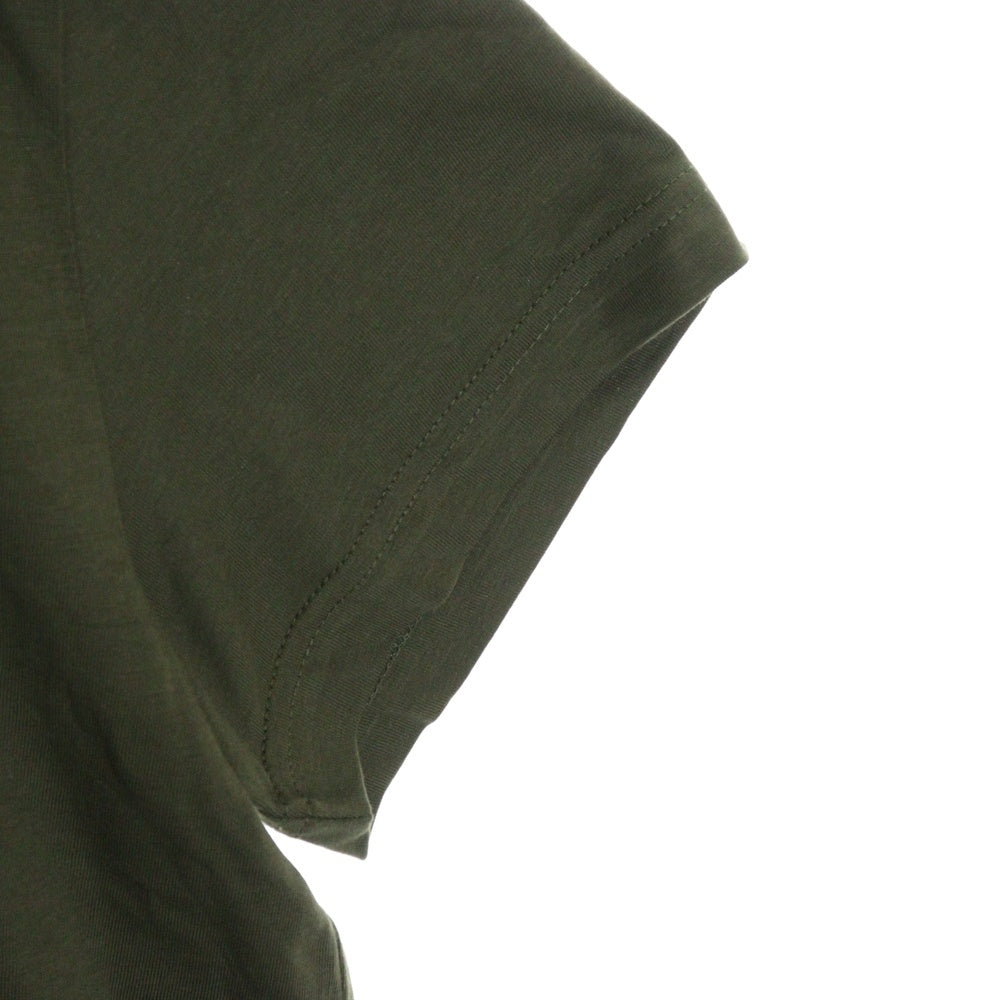 DIESEL(ディーゼル) フロントロゴ 半袖 Tシャツ カットソー カーキ A09750