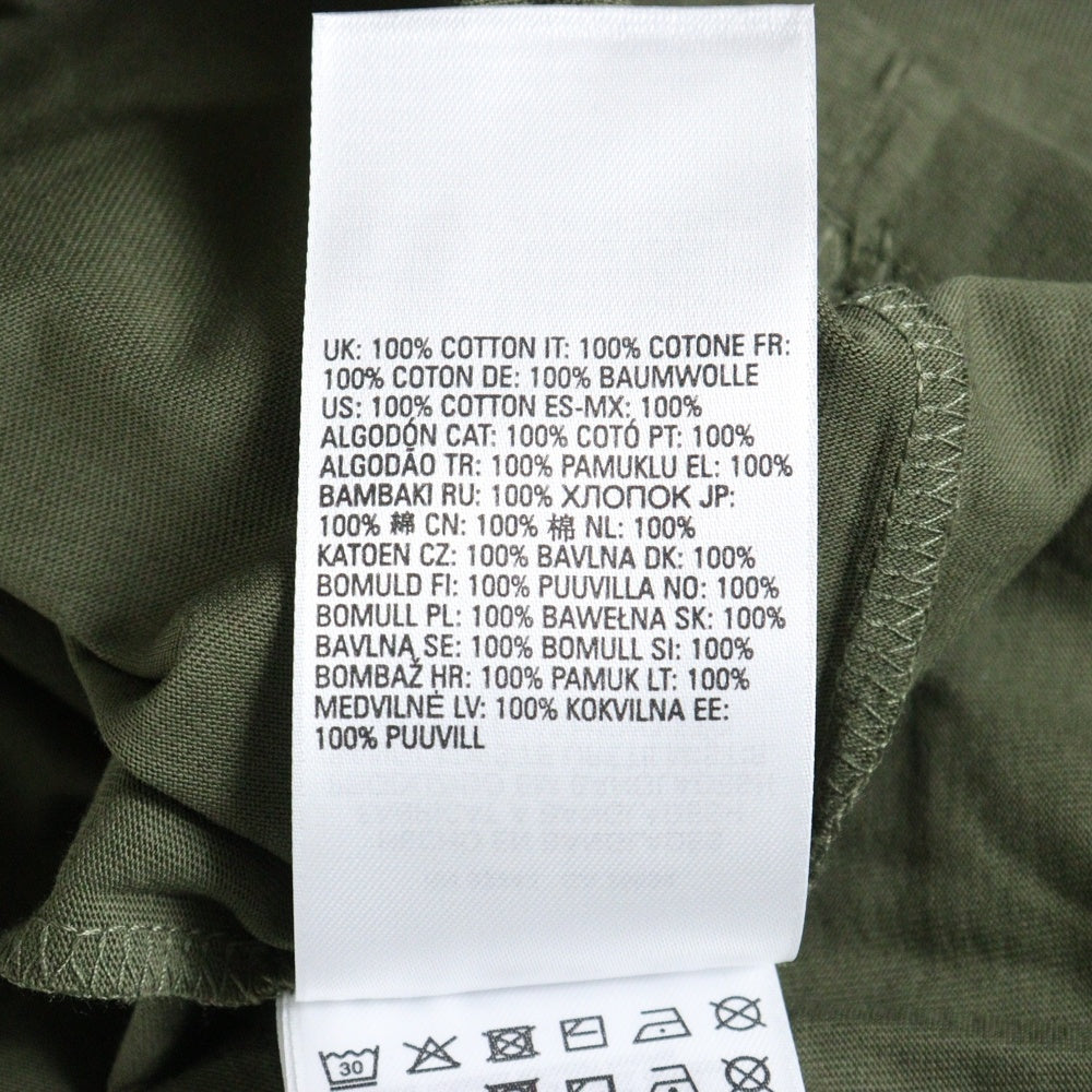 DIESEL(ディーゼル) フロントロゴ 半袖 Tシャツ カットソー カーキ A09750