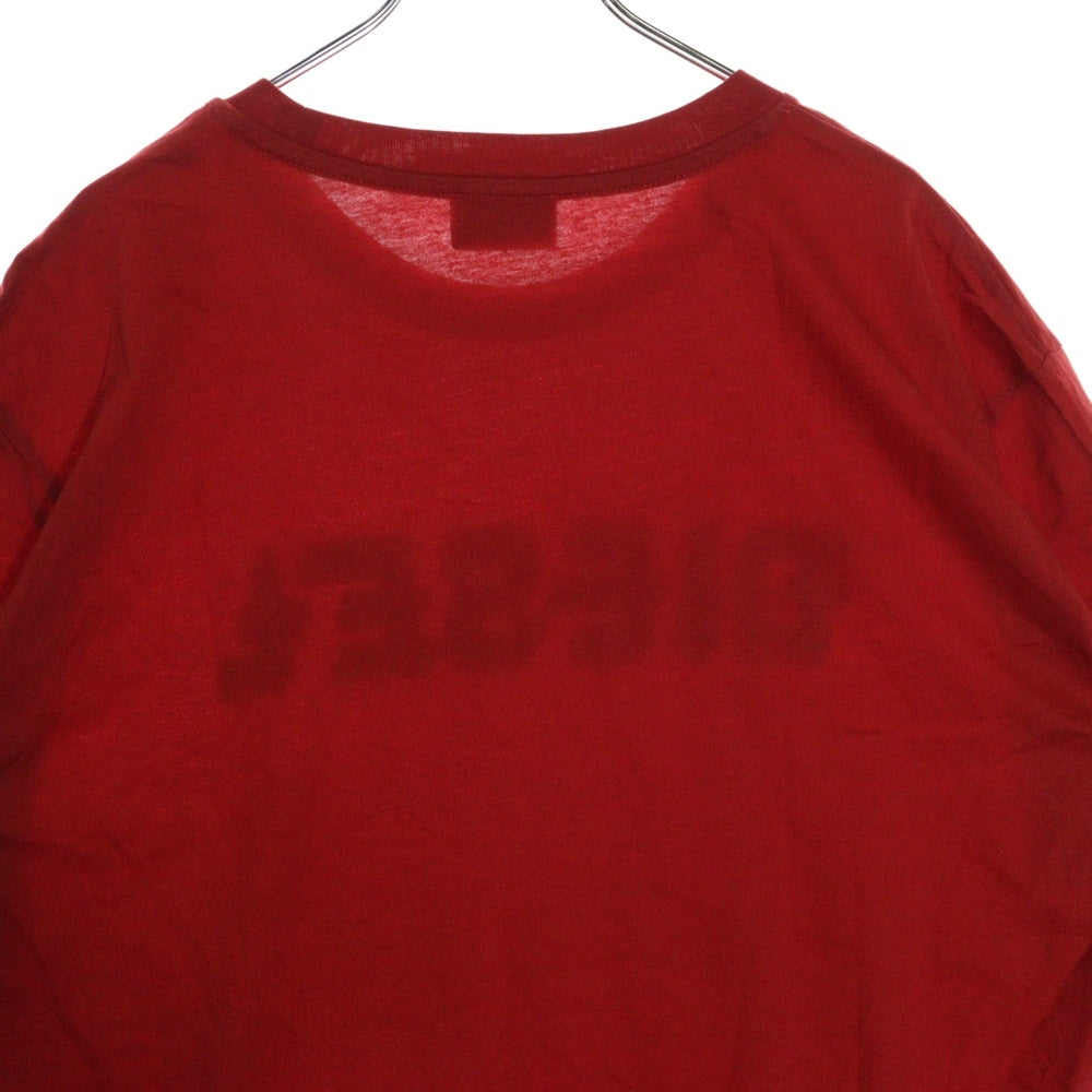 DIESEL(ディーゼル) T-DIEGOR-K52 フロントロゴ 半袖 Tシャツ カットソー レッド A06508