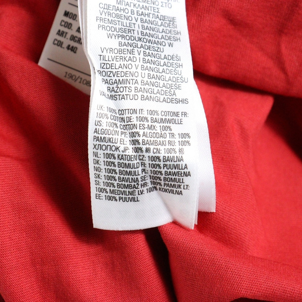 DIESEL(ディーゼル) T-DIEGOR-K52 フロントロゴ 半袖 Tシャツ カットソー レッド A06508