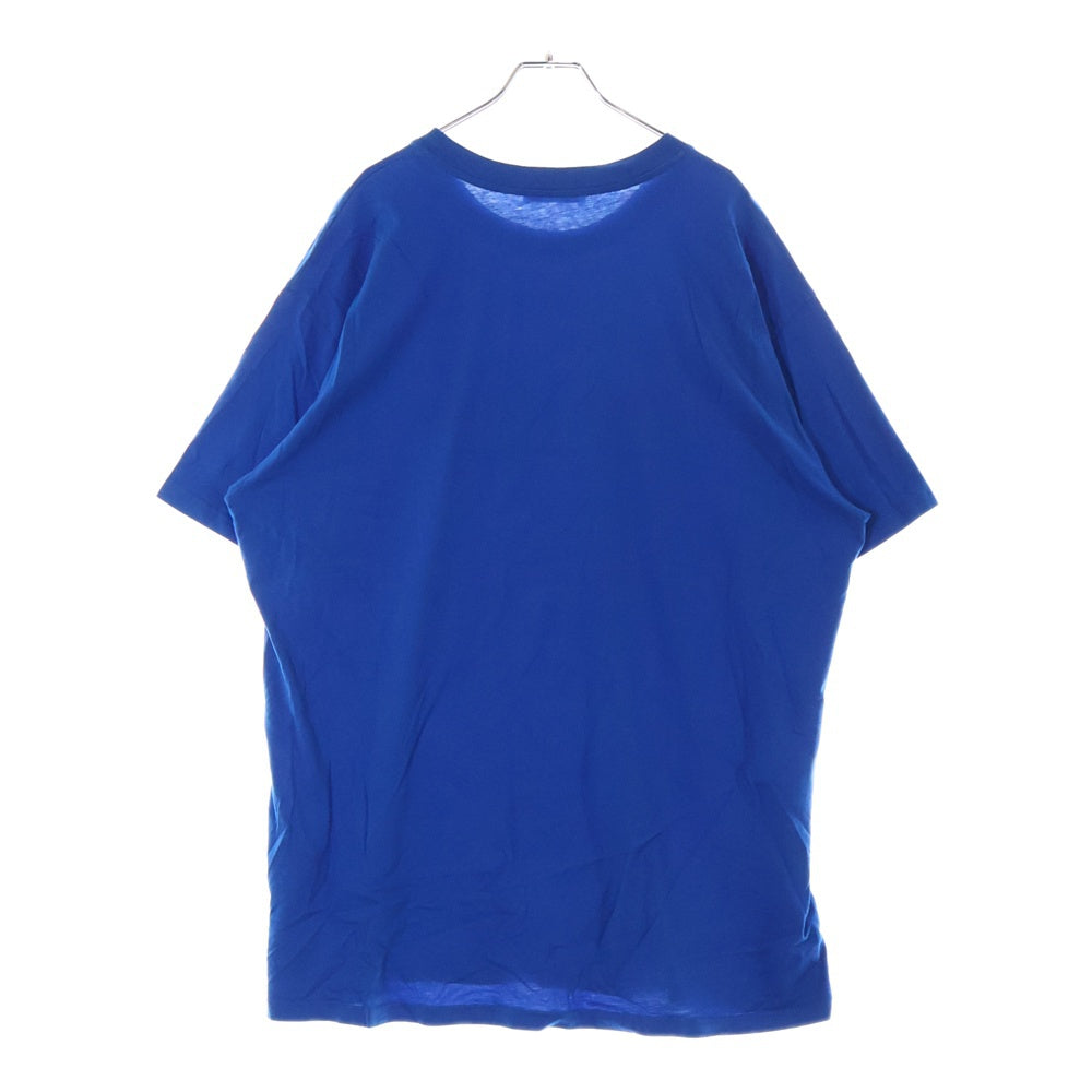 GIVENCHY(ジバンシィ) オーバーサイズロゴ Tシャツ ブルー コットン