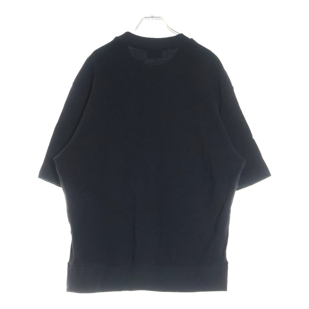 DIESEL(ディーゼル) ロゴ ワッフル半袖Tシャツ ブラック