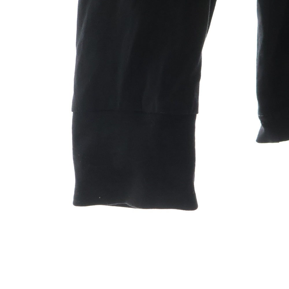 DIESEL(ディーゼル) ONLY THE BRAVE オンリーザブレイブ ロゴデザイン フーデッドプルオーバーパーカー ブラック A15055