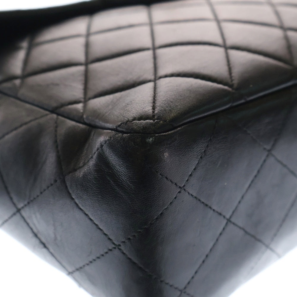 CHANEL(シャネル) マトラッセ リュックサック バックパック ブラック ゴールド金具 ラムスキン