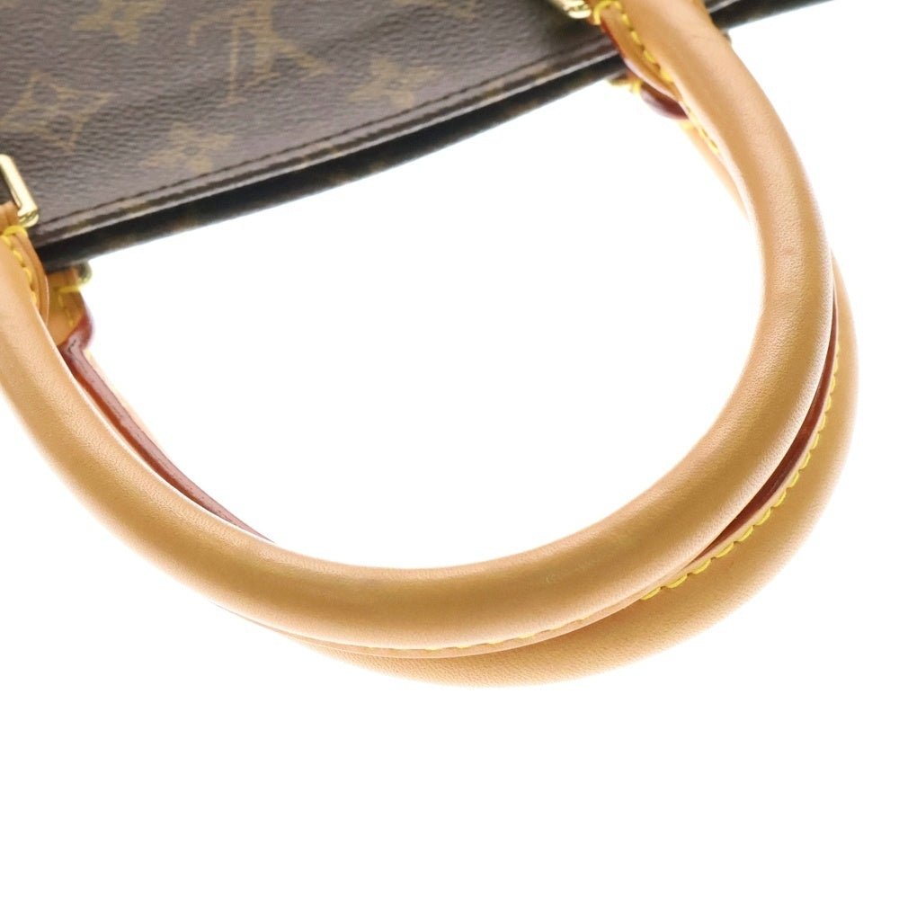 LOUIS VUITTON(ルイヴィトン) サックプラ モノグラム PVC レザー ハンド トートバッグ ブラウン M51140 MI0025