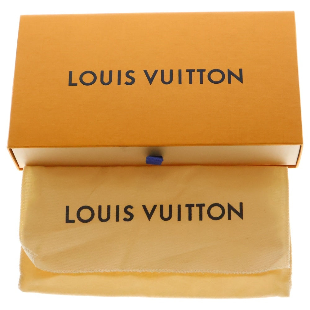 LOUIS VUITTON(ルイヴィトン) アンプラント ジッピーウォレット ロングウォレット カードケース 長財布 ブラック ゴールド金具 レザー M61864