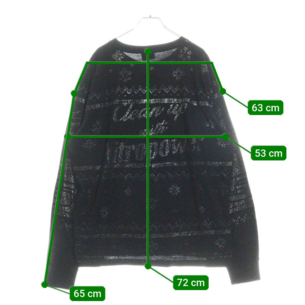 DIESEL(ディーゼル) T-JUST-LS-CX11 ロゴプリント ロングスリーブ 長袖Tシャツ カットソー ブラック RPATI