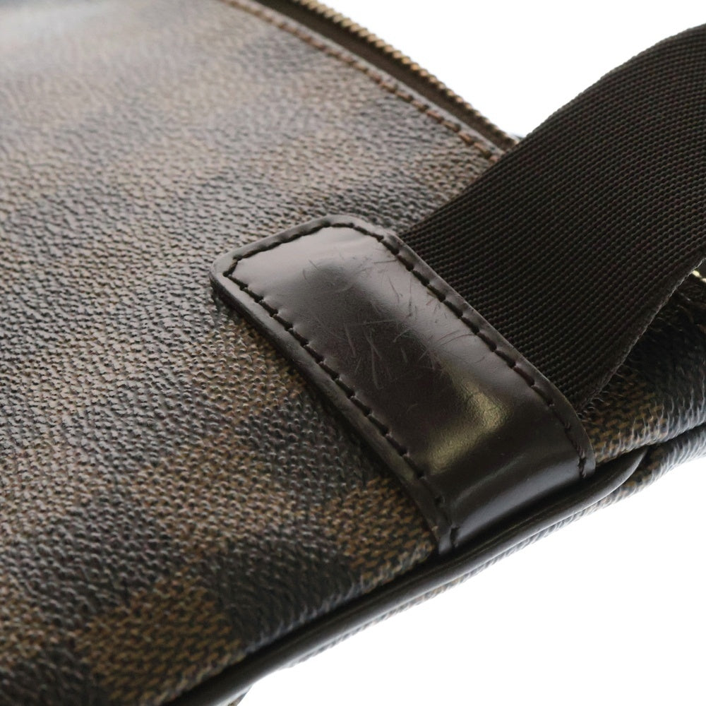 LOUIS VUITTON(ルイヴィトン) ダミエ ポシェット・メルヴィール ショルダーバッグ ポシェット ブラウン ゴールド金具 PVC N51127