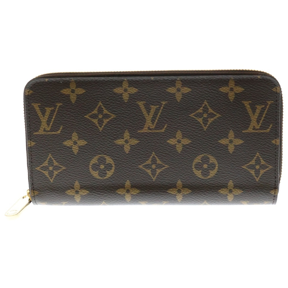 LOUIS VUITTON(ルイヴィトン) モノグラム ジッピーウォレット ロングウォレット 長財布 ゴールド金具 ブラウン M42616