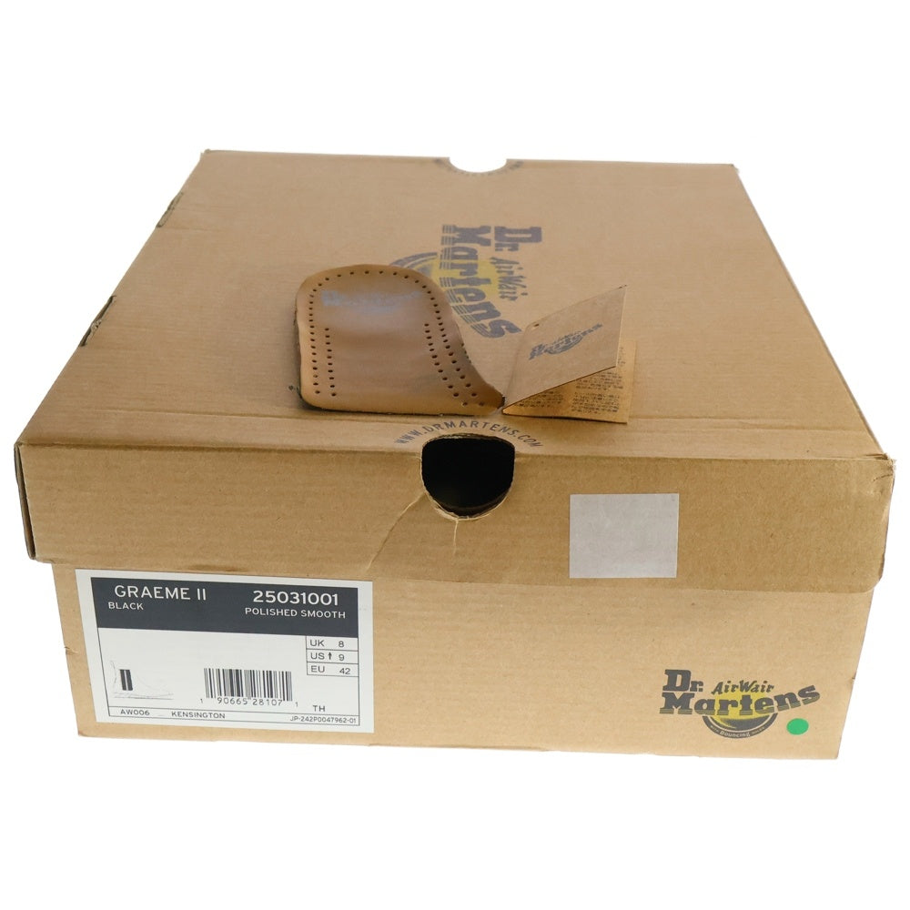 Dr.Martens(ドクターマーチン) GRAEME II グレーム2 サイドゴア レザー チェルシーブーツ ブラック 25031001