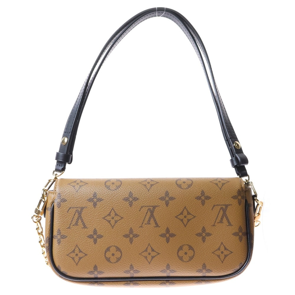 LOUIS VUITTON(ルイヴィトン) モノグラムリバース ウォレット オン チェーン・アイビー ブラウン PVC M26587 ICタイプ ショルダーバッグ
