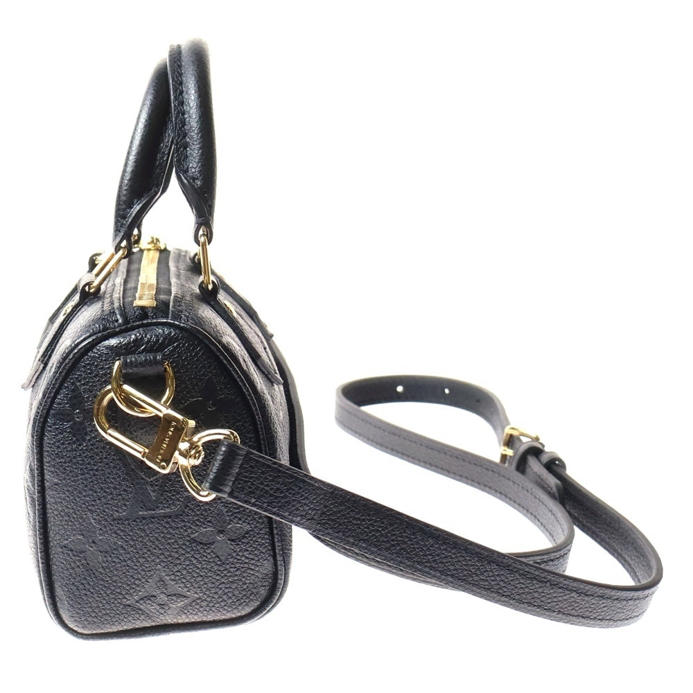 LOUIS VUITTON(ルイヴィトン) アンプラント ナノスピーディ ノワール レザー ショルダーバッグ M82450 ICタイプ