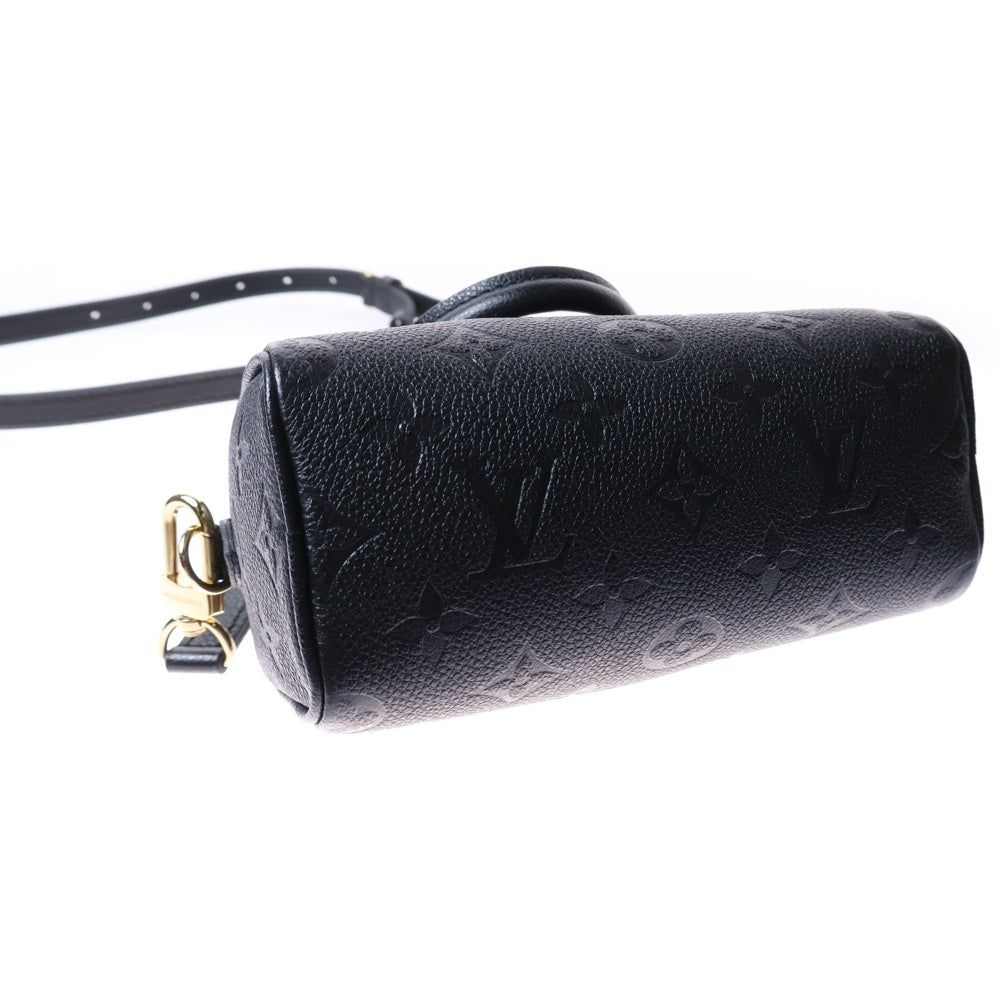 LOUIS VUITTON(ルイヴィトン) アンプラント ナノスピーディ ノワール レザー ショルダーバッグ M82450 ICタイプ