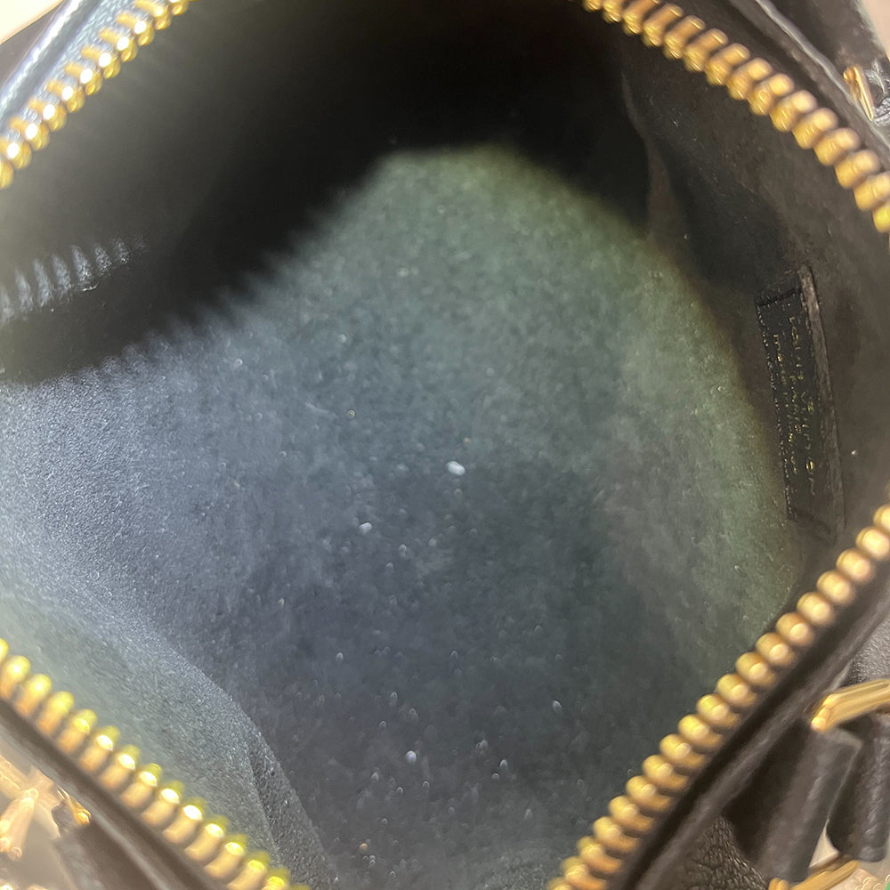 LOUIS VUITTON(ルイヴィトン) アンプラント ナノスピーディ ノワール レザー ショルダーバッグ M82450 ICタイプ