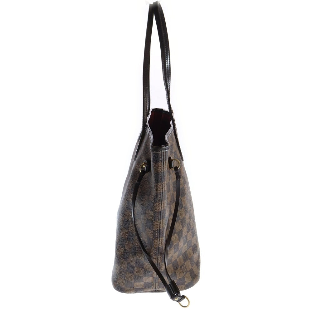LOUIS VUITTON(ルイヴィトン) ダミエ ネヴァーフルMM トートバッグ ハンドバッグ ブラウン ゴールド金具 N41358