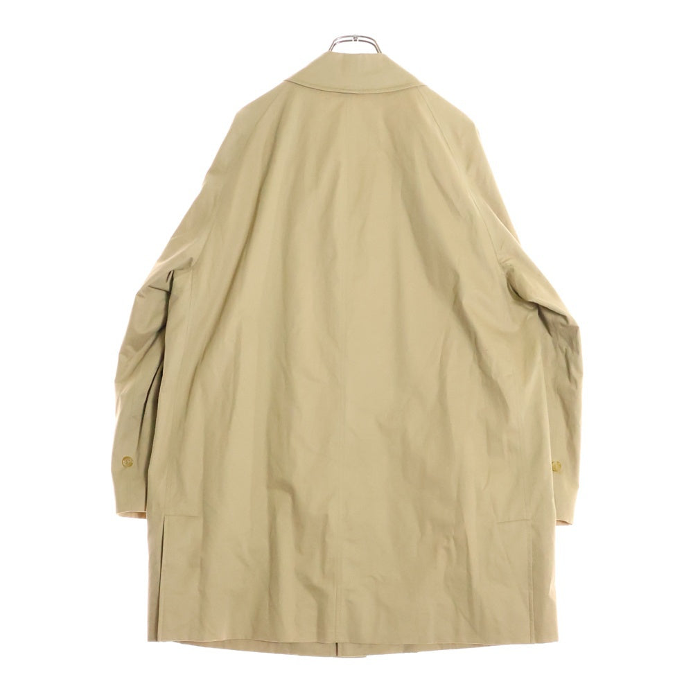 BURBERRYS(バーバリーズ) 裏地ノバチェック総柄 コットン ラグランスリーブ ステンカラーコート ベージュ