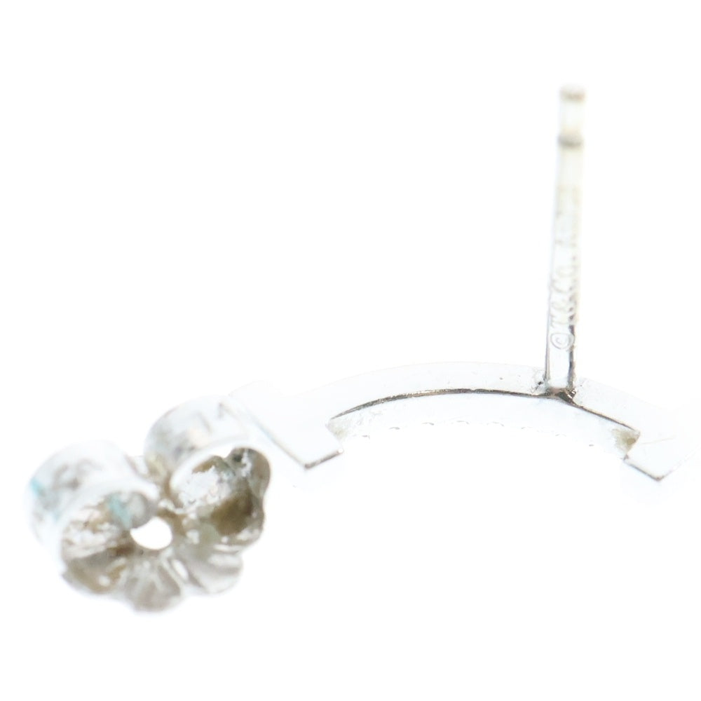 TIFFANY&Co(ティファニー) Tスマイル ダイヤ ピアス イヤーアクセサリー シルバー Au750WG 1.6g