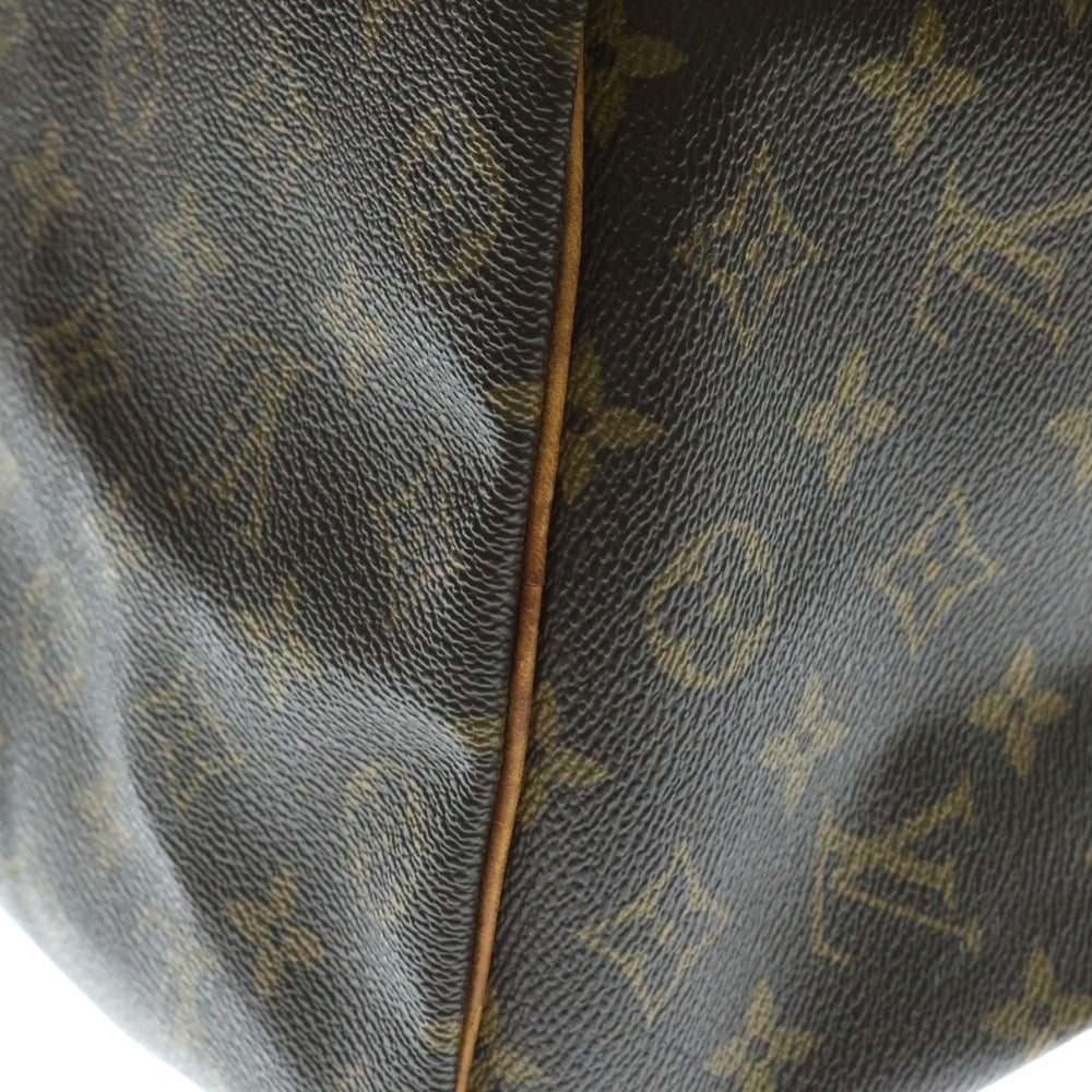 LOUIS VUITTON(ルイヴィトン) スピーディ35 モノグラム PVC レザー ハンド ボストンバッグ ゴールド金具 ブラウン M41524