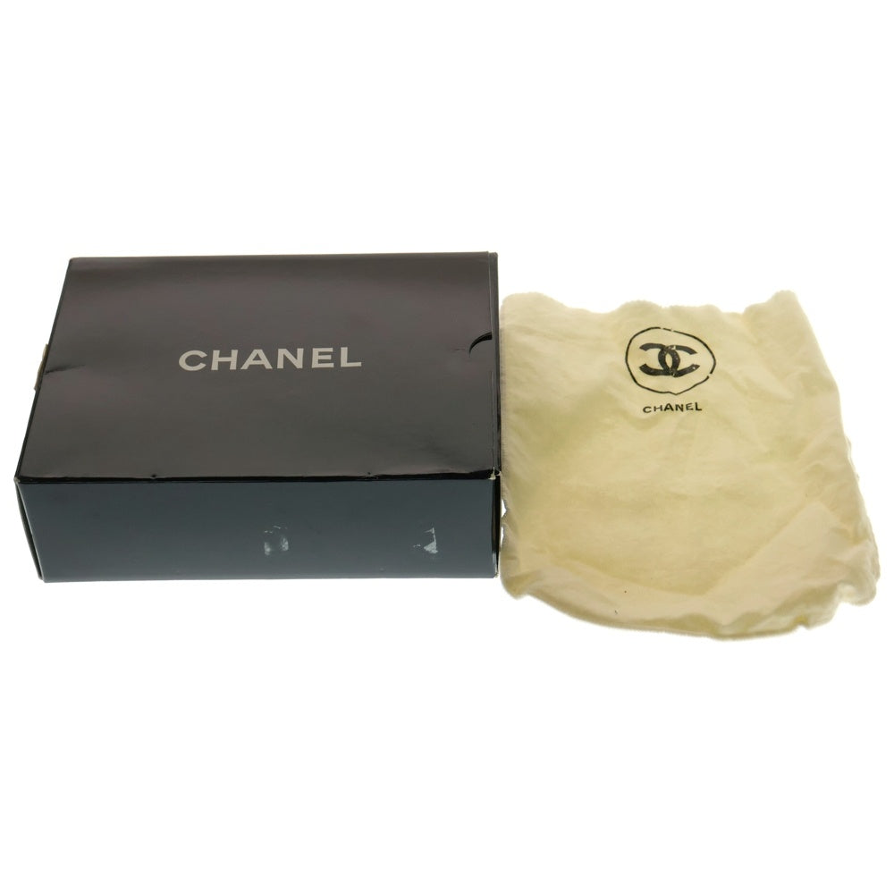CHANEL(シャネル) ココマーク マトラッセ23 Wチェーン Wフラップ ラムスキン レザーチェーンショルダーバッグ ブラック レディース