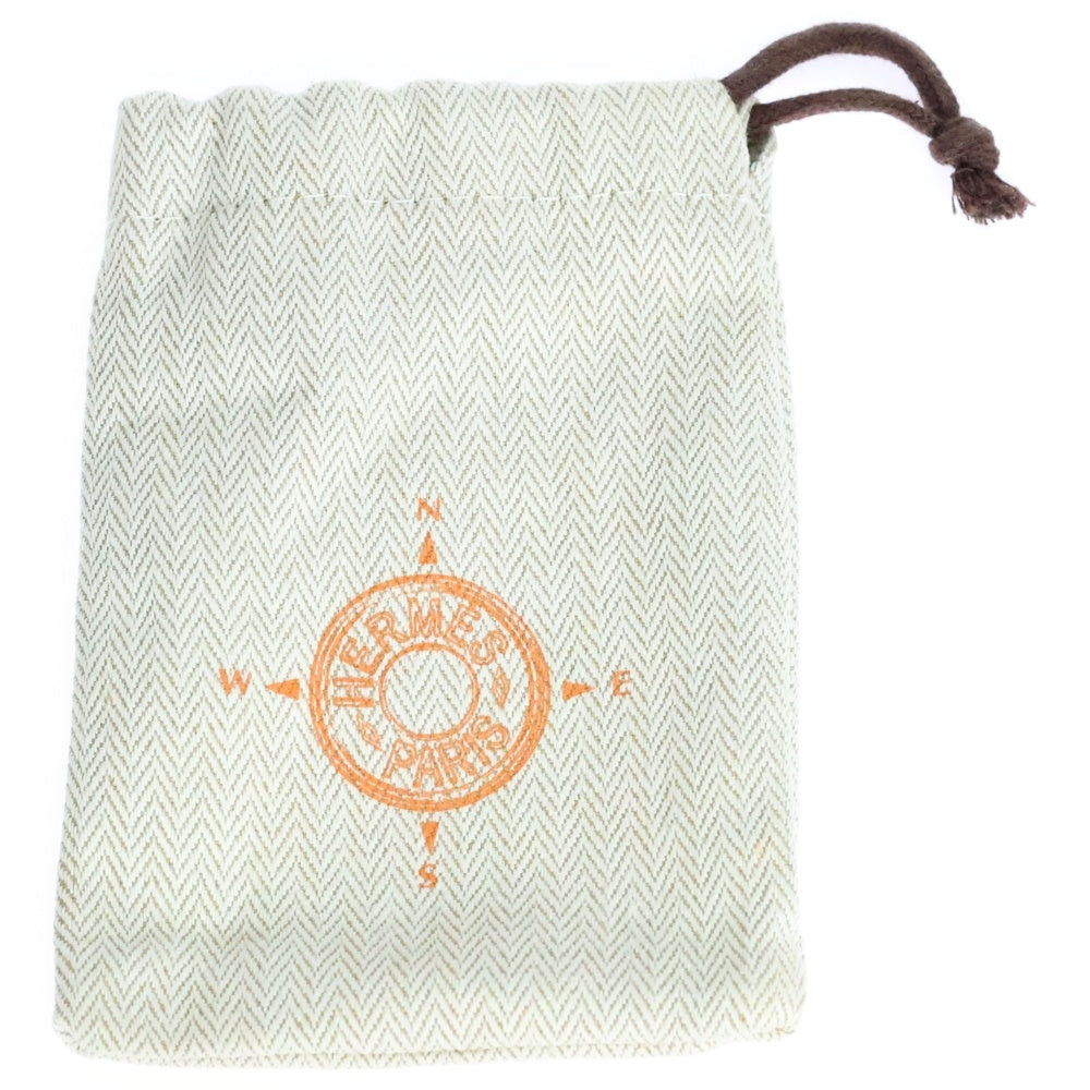 HERMES(エルメス) 船 ボード エマイユ バングル ブレスレット シルバー マルチカラー