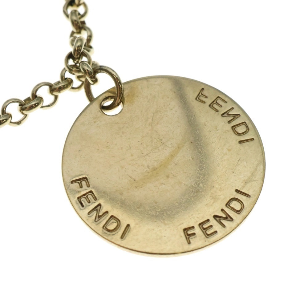 FENDI(フェンディ) メダル コイン ブレスレット チェーン ゴールド GP