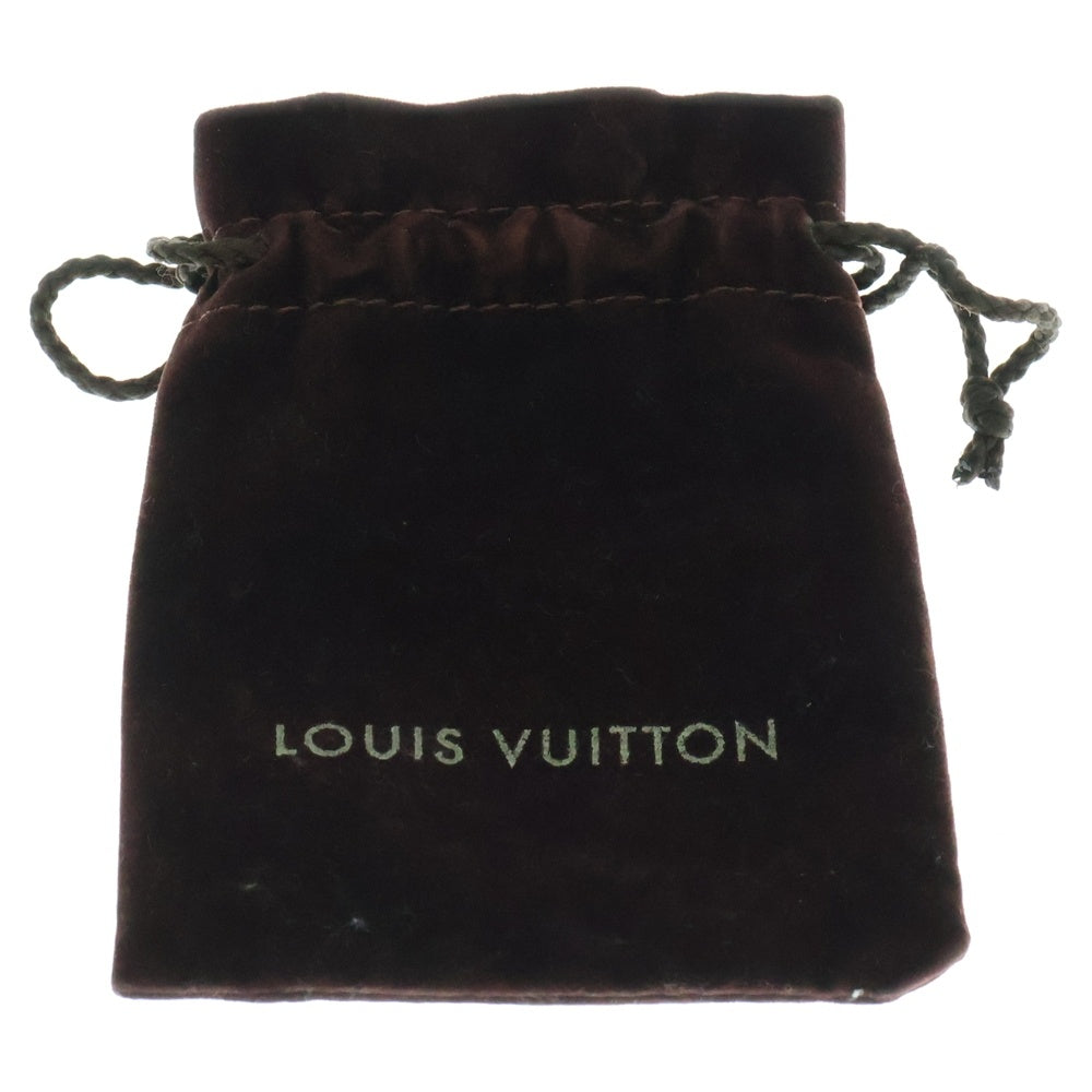 LOUIS VUITTON(ルイヴィトン) ポルトクレ カデナ キーホルダー バッグチャーム キーリング ゴールド×ブラウン GP M60074