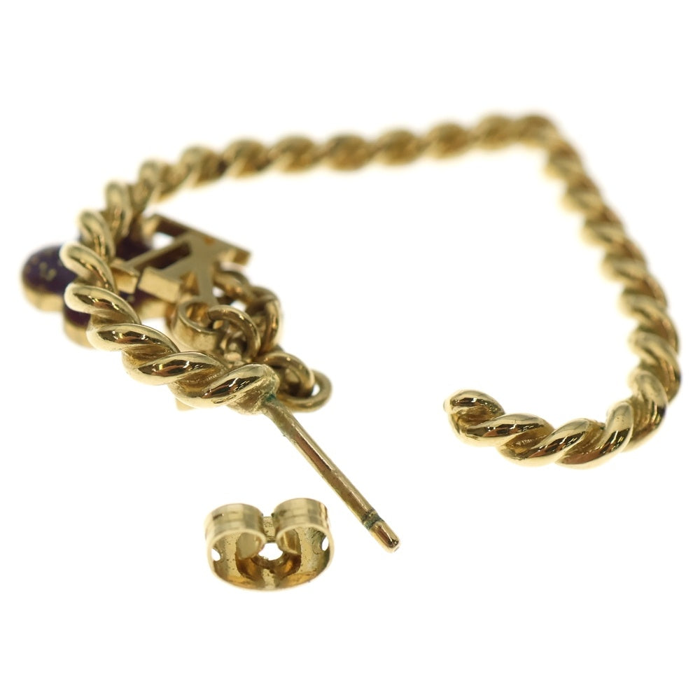 LOUIS VUITTON(ルイヴィトン) ブークルドレイユ スウィートモノグラムインマイハート ピアス ゴールド M65823