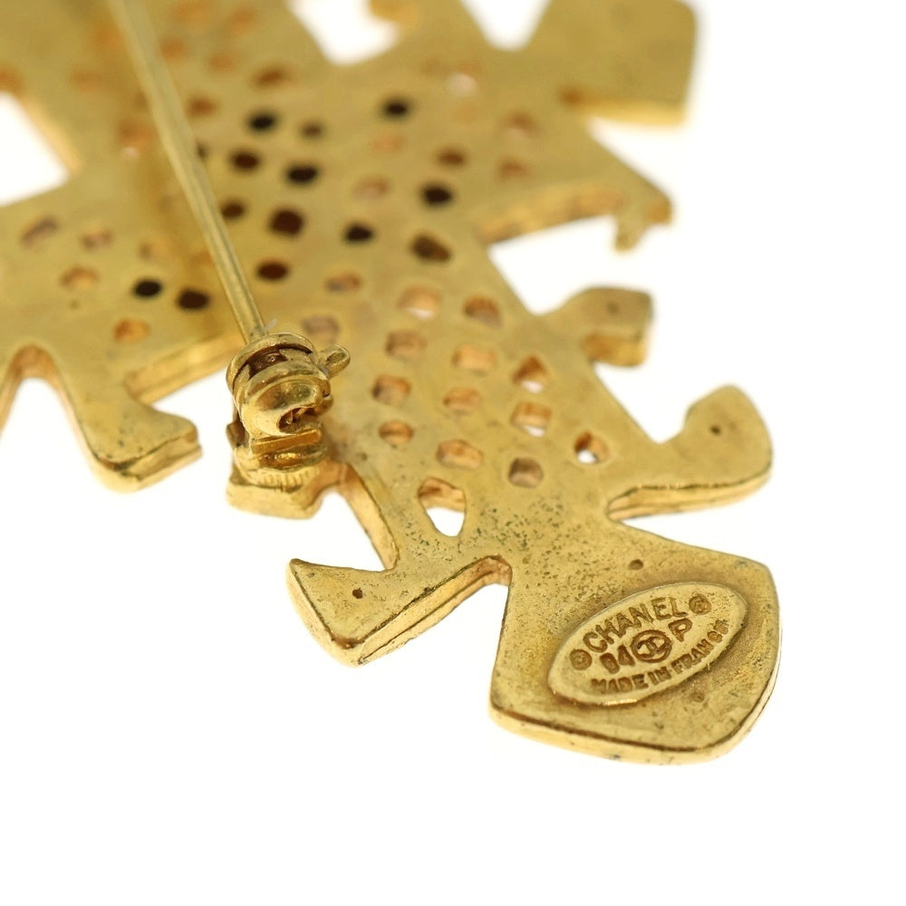 CHANEL(シャネル) ココマーク ブローチ GP