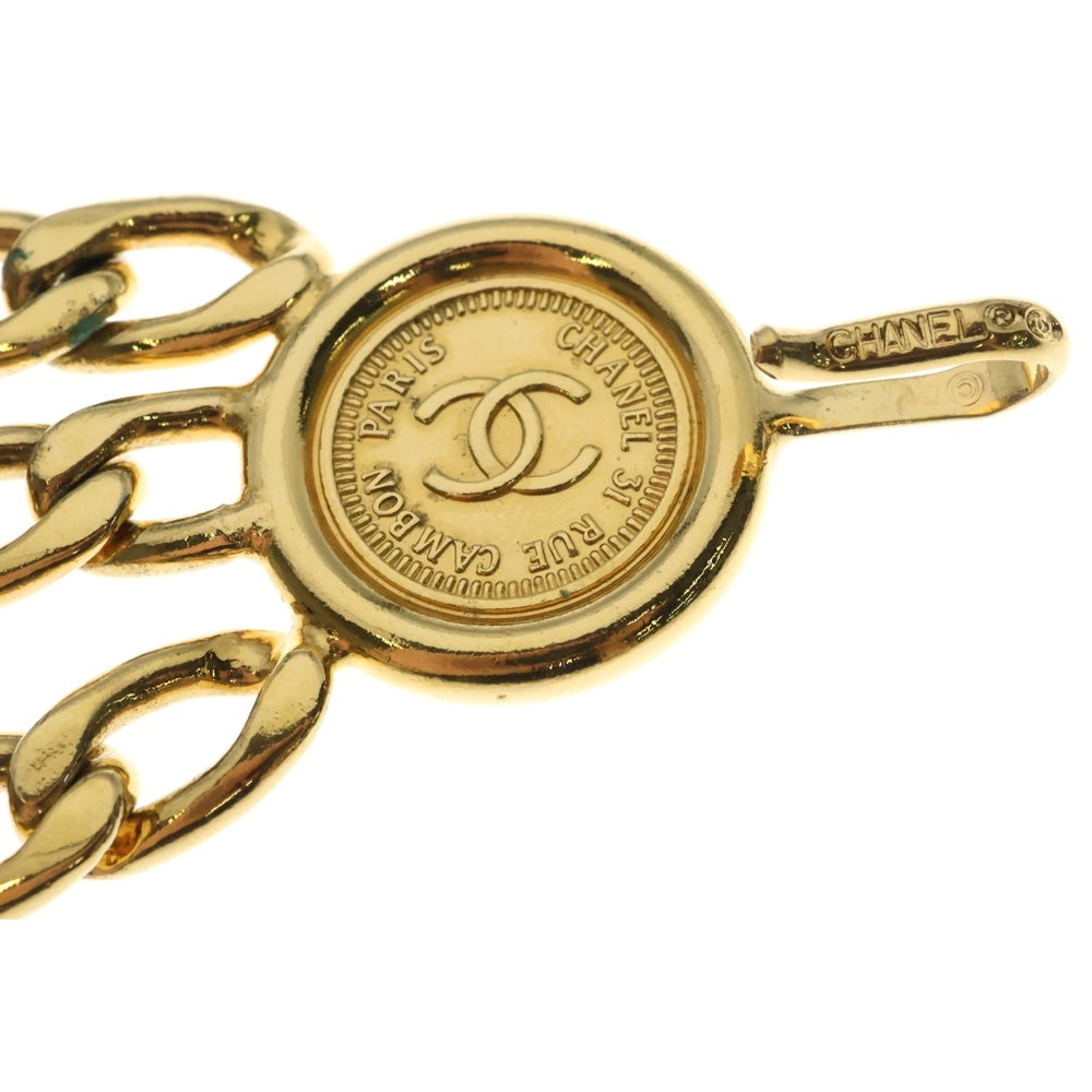 CHANEL(シャネル) ココマーク チェーンベルト コイン メダル ゴールド GP