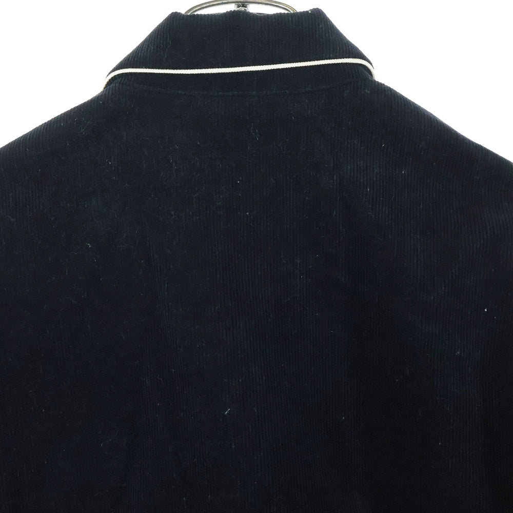 CELINE(セリーヌ) 19AW テディ コーデュロイ スナップボタン ジャケット ブルゾン ブラック 2V191824D