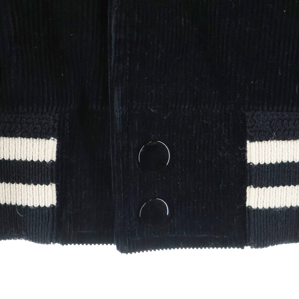 CELINE(セリーヌ) 19AW テディ コーデュロイ スナップボタン ジャケット ブルゾン ブラック 2V191824D