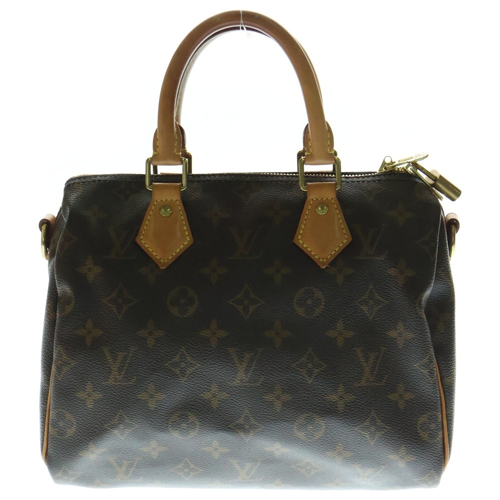 LOUIS VUITTON(ルイヴィトン) モノグラム スピーディバンドリエール25 2WAY レザーハンドバッグ ショルダーバッグ ブラウン レディース M41113