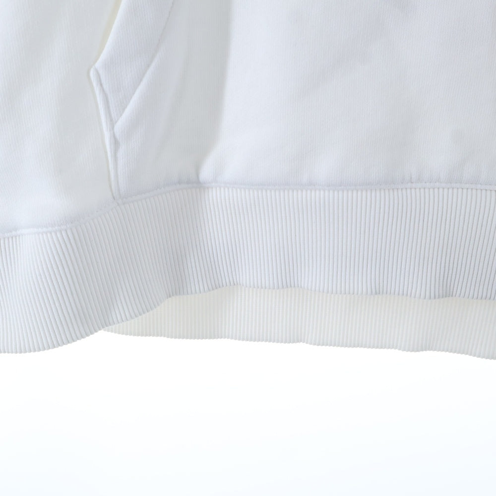 BURBERRY(バーバリー) ホースフェリー ロゴプリント プルオーバースウェットパーカー フーディー ブラック/ホワイト 801766