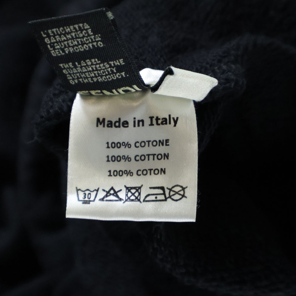 FENDI(フェンディ) モンスターバグズ ロゴスウェットパンツ ブラック CA03993778L