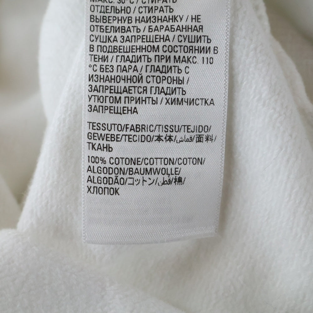 BALENCIAGA(バレンシアガ) The World Food Programme ザ ワールド フード プログラム ロゴプリント プルオーバースウェットパーカー フーディー ホワイト 578135