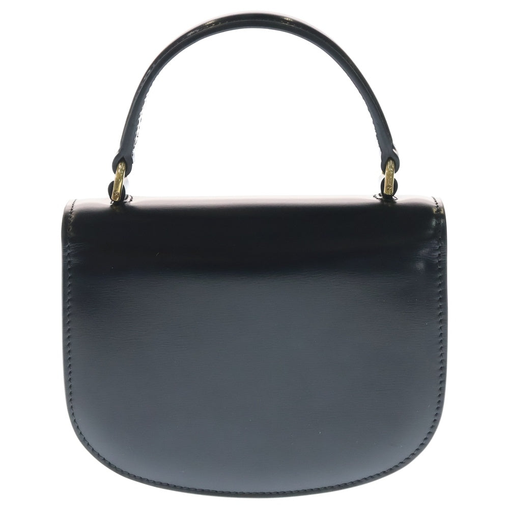 CELINE(セリーヌ) ミニ ブザス クレア トリオンフ 2WAYバッグ ミニハンドバッグ ショルダーバッグ ブラック カーフスキン ゴールド金具