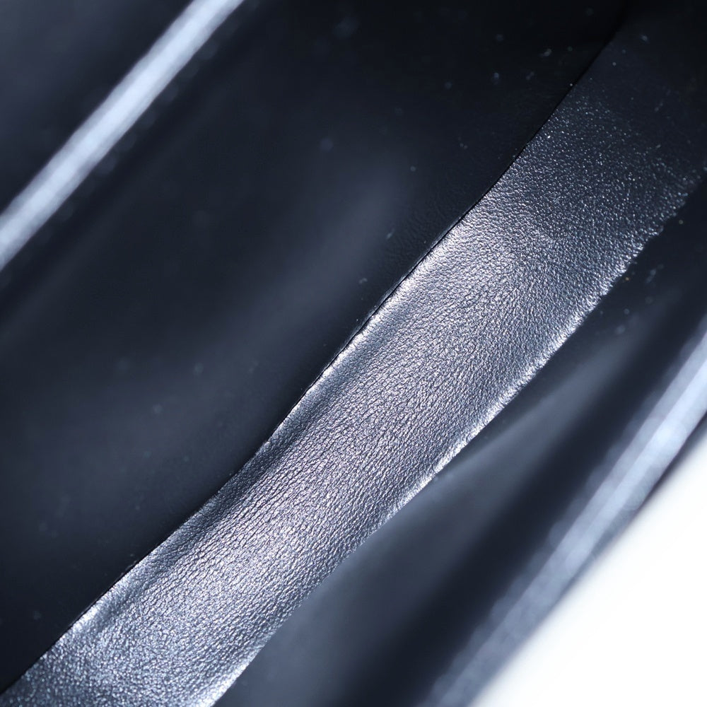 CELINE(セリーヌ) ミニ ブザス クレア トリオンフ 2WAYバッグ ミニハンドバッグ ショルダーバッグ ブラック カーフスキン ゴールド金具