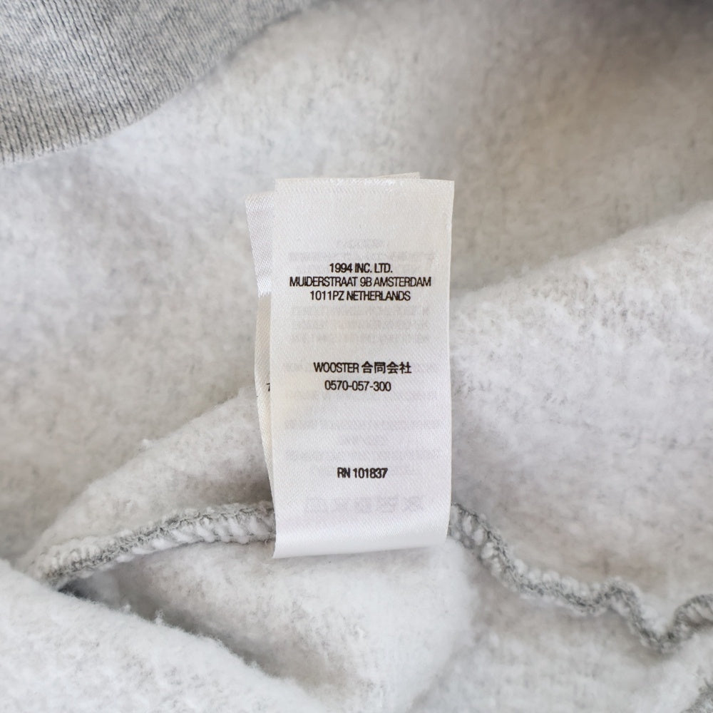 SUPREME(シュプリーム) 22SS ×BURBERRY Box Logo Hooded Sweatshirts バーバリー ノバチェック柄ボックスロゴプリント プルオーバースウェットパーカー フーディー グレー