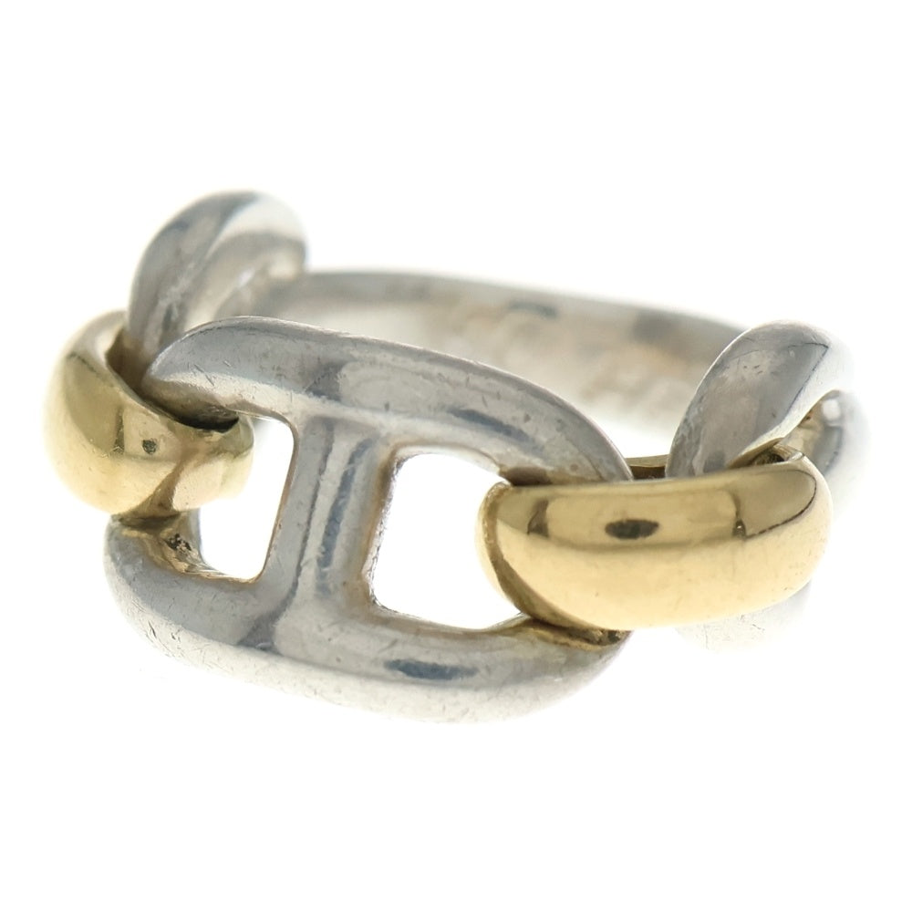 HERMES(エルメス) シェーヌダンクルコンビリング 指輪 イエロー