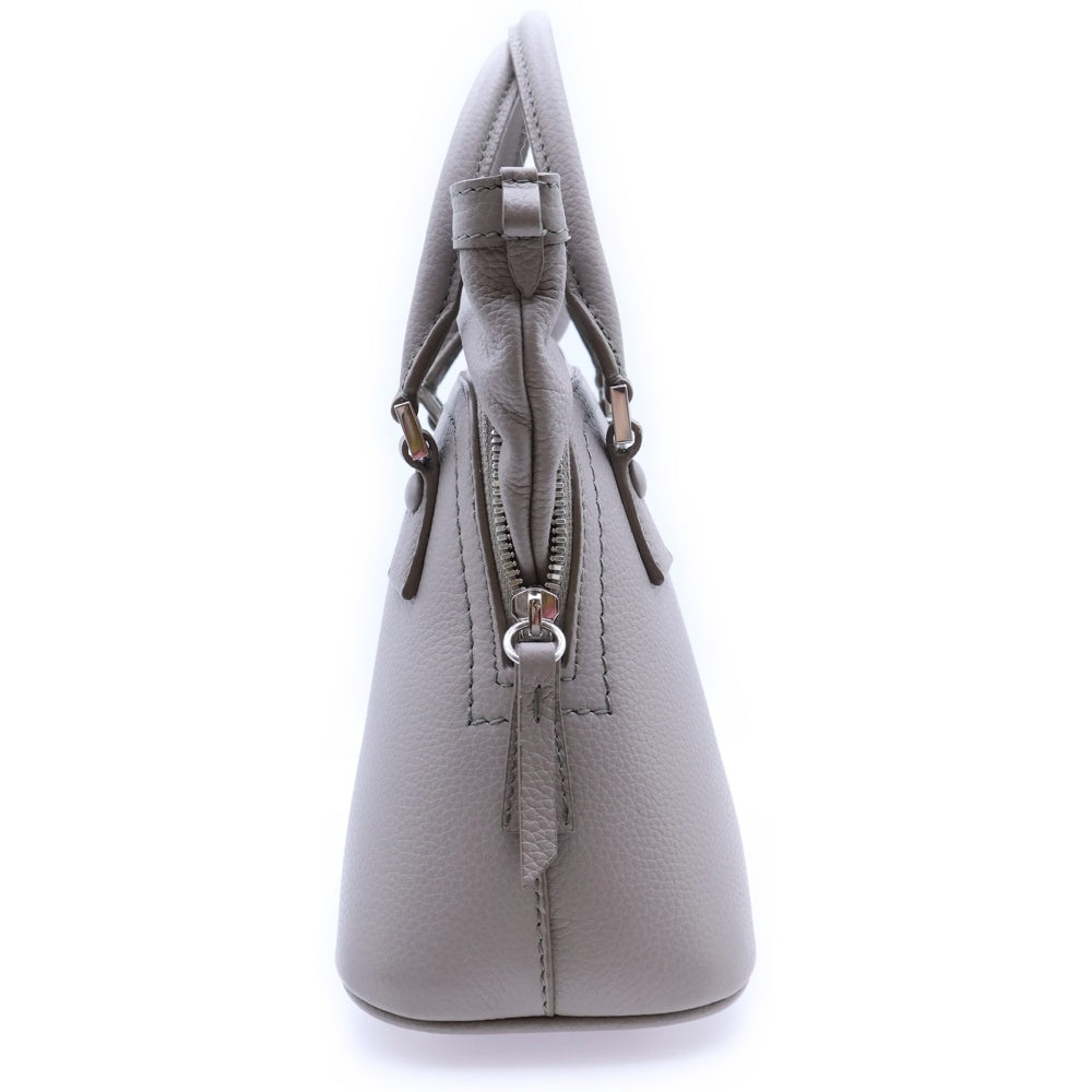 Maison Margiela 0(メゾンマルジェラ) 5AC マイクロ 2WAY ショルダーバッグ ミニバッグ チェーンバッグ ピンクベージュ レザー S56WG0081 シルバー金具 レディース