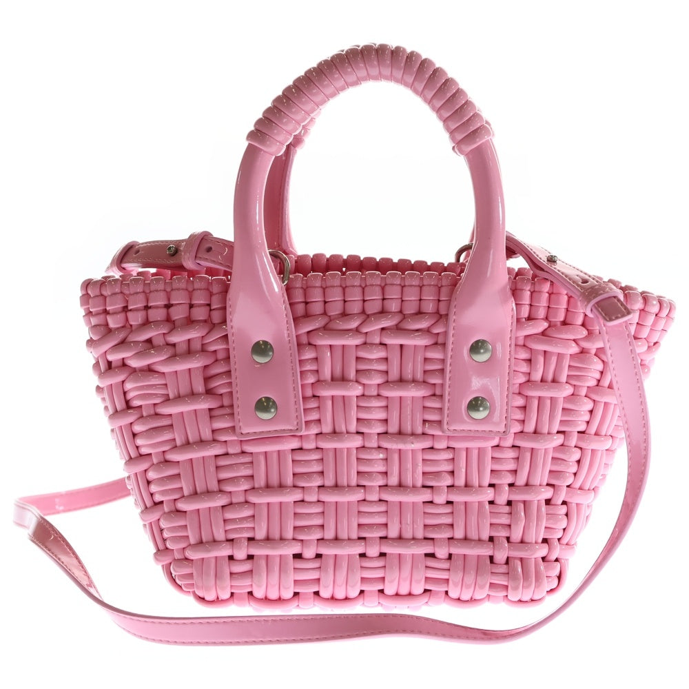 BALENCIAGA(バレンシアガ) ビストロXXS 2wayハンドバッグ ショルダーバッグ ピンク パテントレザー 678028 レディース