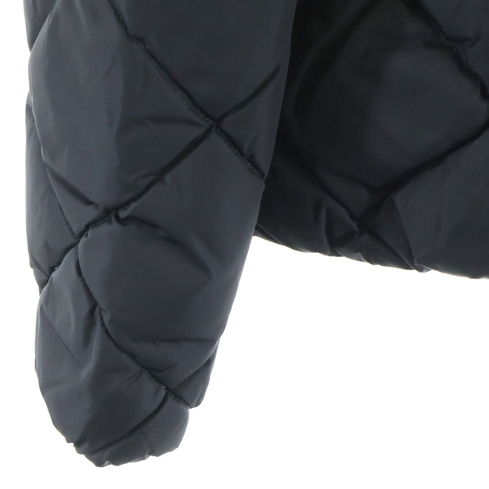 MONCLER(モンクレール) 15AW BOURG ブール キルティング フーデッド ジップアップ ダウンジャケット ブラック レディース A20934685300 54155